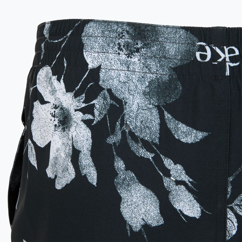 Férfi Nike Fine Floral 7" Volley úszónadrág fekete 4