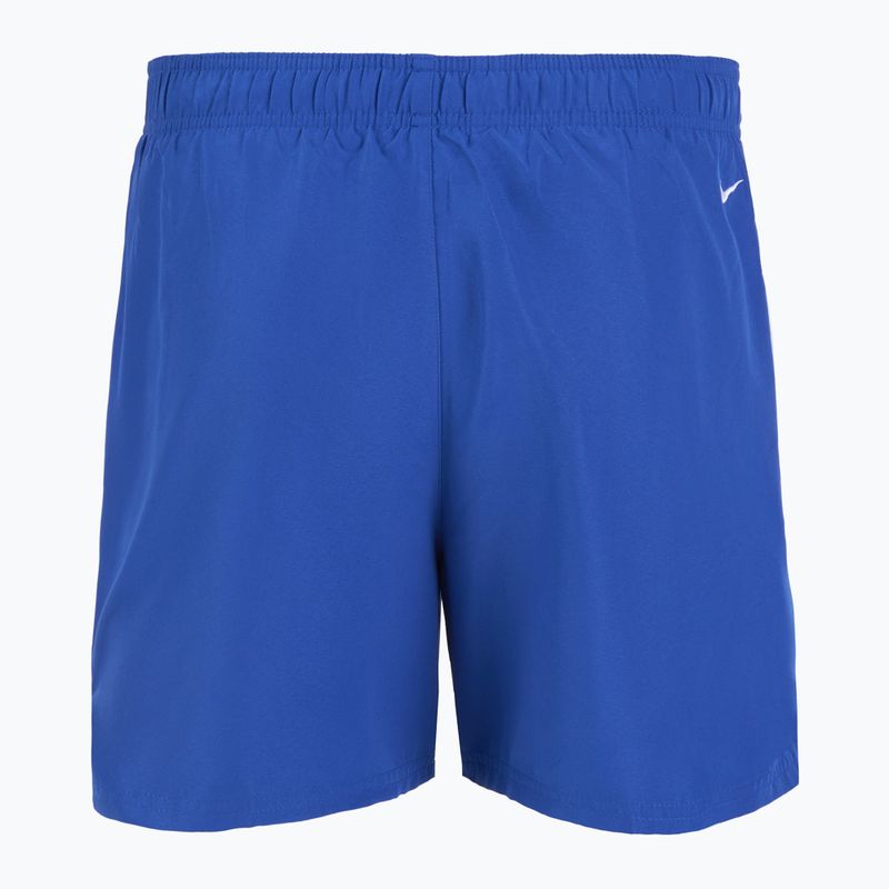 Férfi Nike Logo Solid 5" Volley játék királyi színű úszónadrág 2