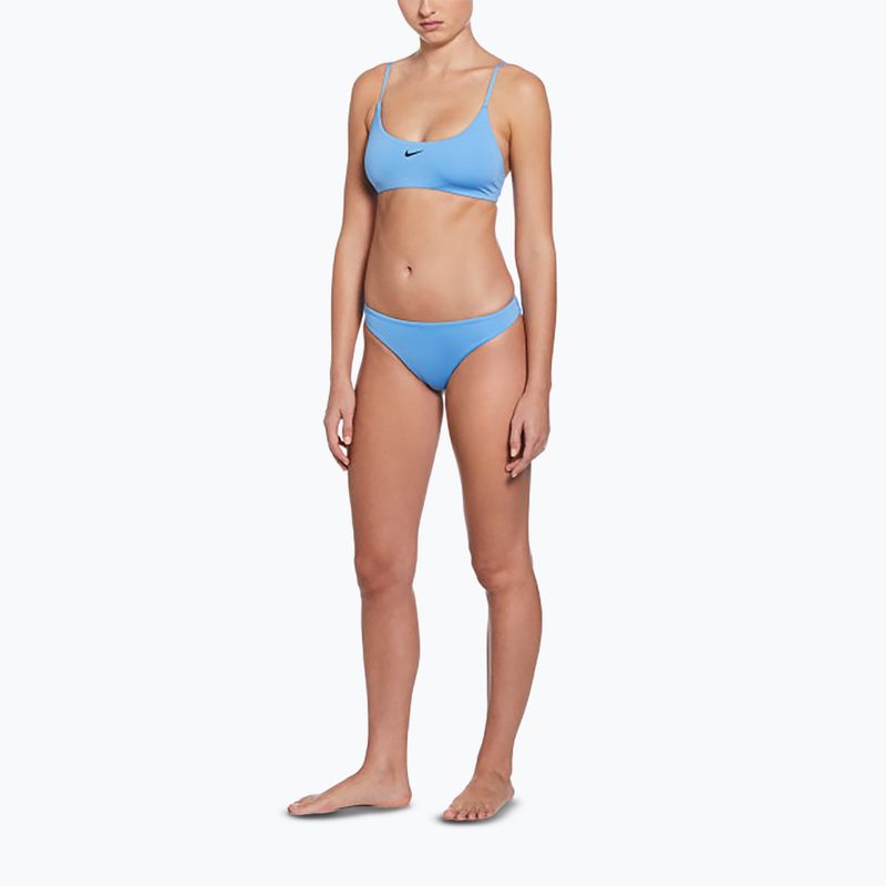 Női kétrészes fürdőruha Nike Essential Bralette Bikini egyetem kék 2