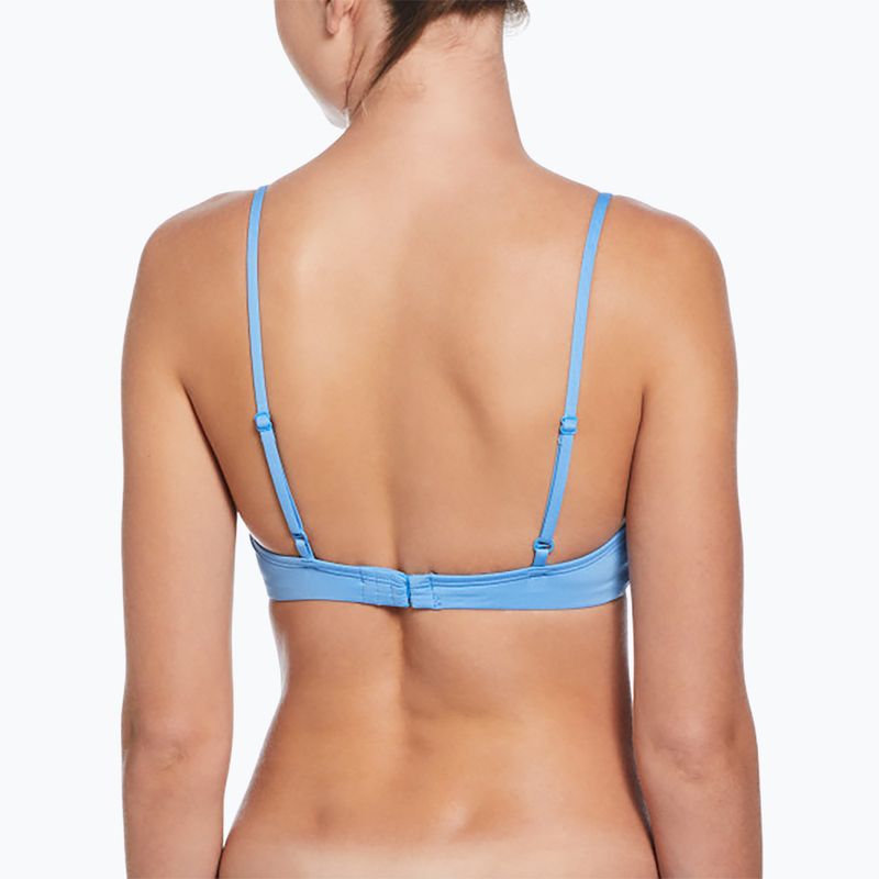Női kétrészes fürdőruha Nike Essential Bralette Bikini egyetem kék 3