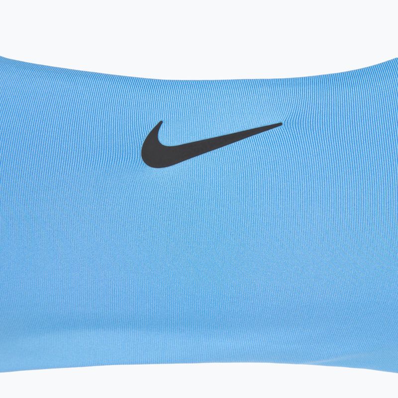 Női kétrészes fürdőruha Nike Essential Bralette Bikini egyetem kék 5