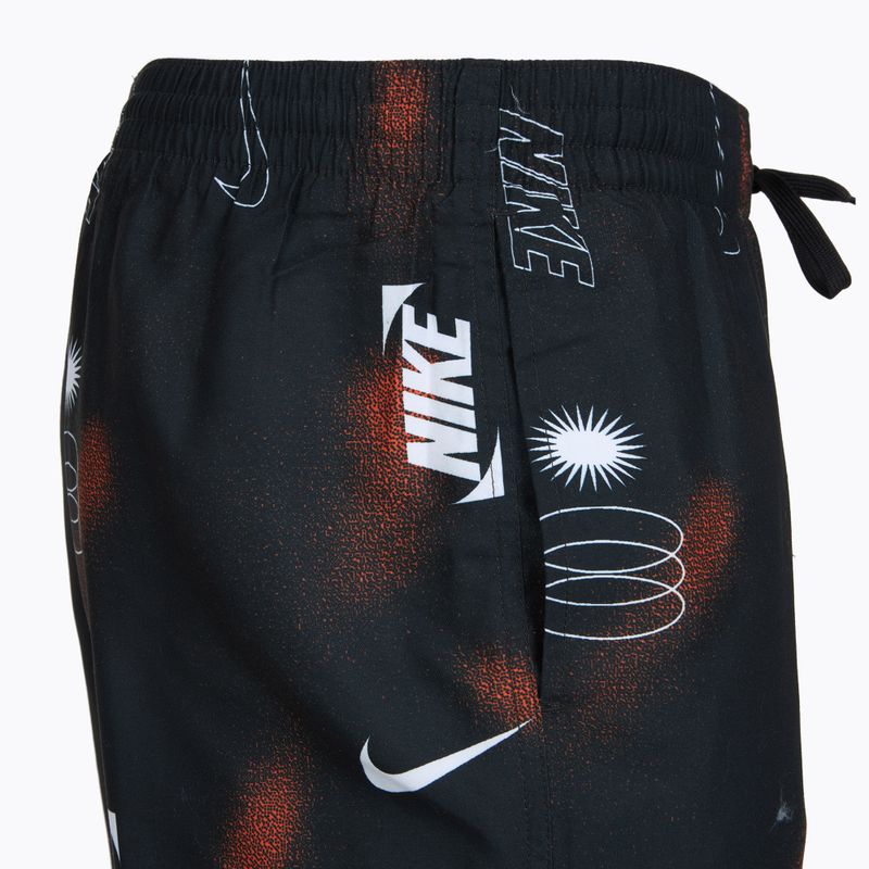 Férfi fürdőnadrág Nike Multi Print 7" Volley black 4