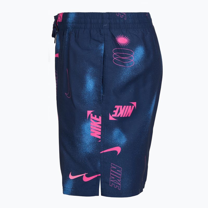 Férfi fürdőshort Nike Multi Print 7" Volley midnight navy 3
