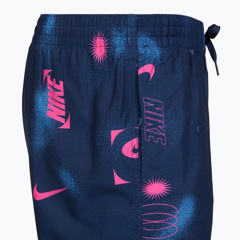 Férfi fürdőshort Nike Multi Print 7" Volley midnight navy 4