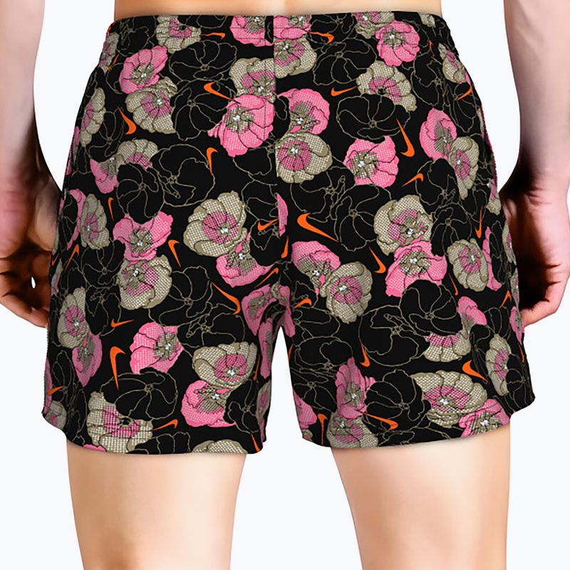 Férfi fürdőshort Nike Multi Poppy Print 5" Volley black 3