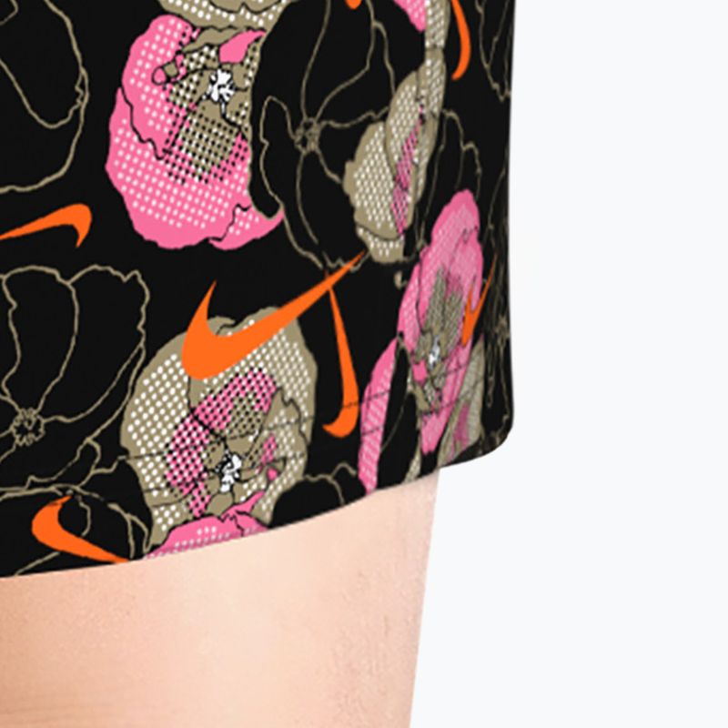 Férfi fürdőshort Nike Multi Poppy Print 5" Volley black 6