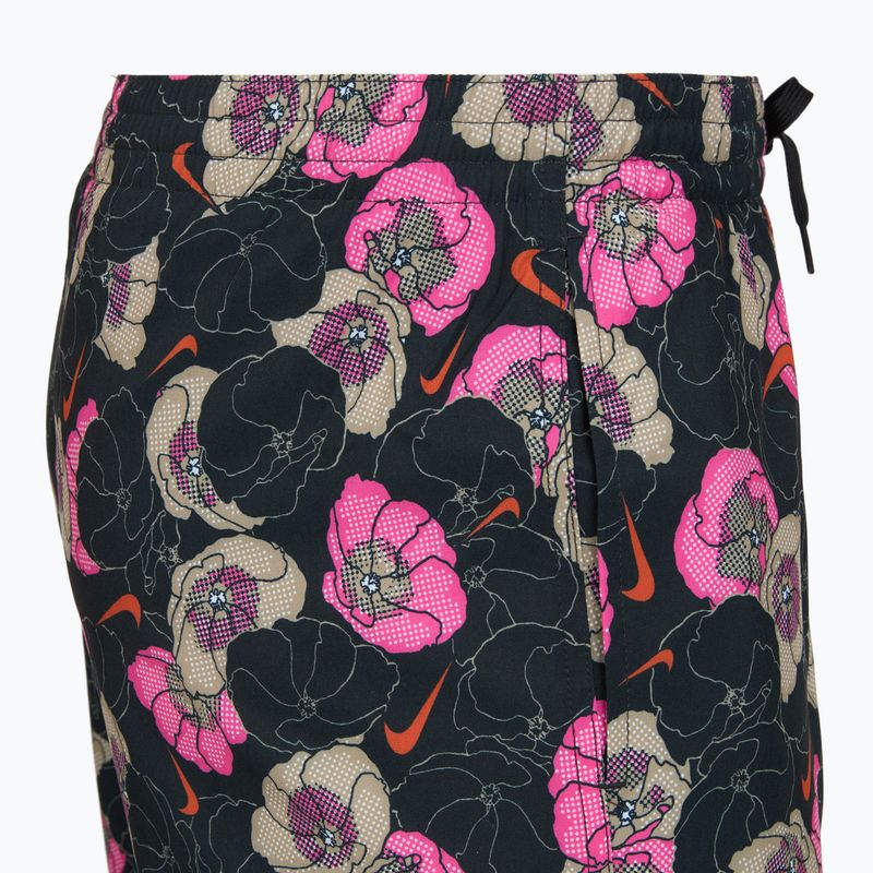 Férfi fürdőshort Nike Multi Poppy Print 5" Volley black 4