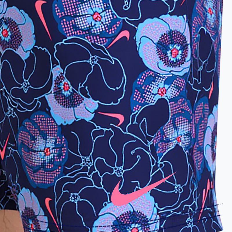 Férfi fürdőnadrág Nike Multi Poppy Print 5" Volley midnight navy 6