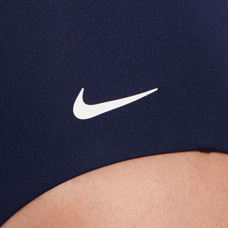 Női egyrészes fürdőruha Nike Essential V-Neck midnight navy 5
