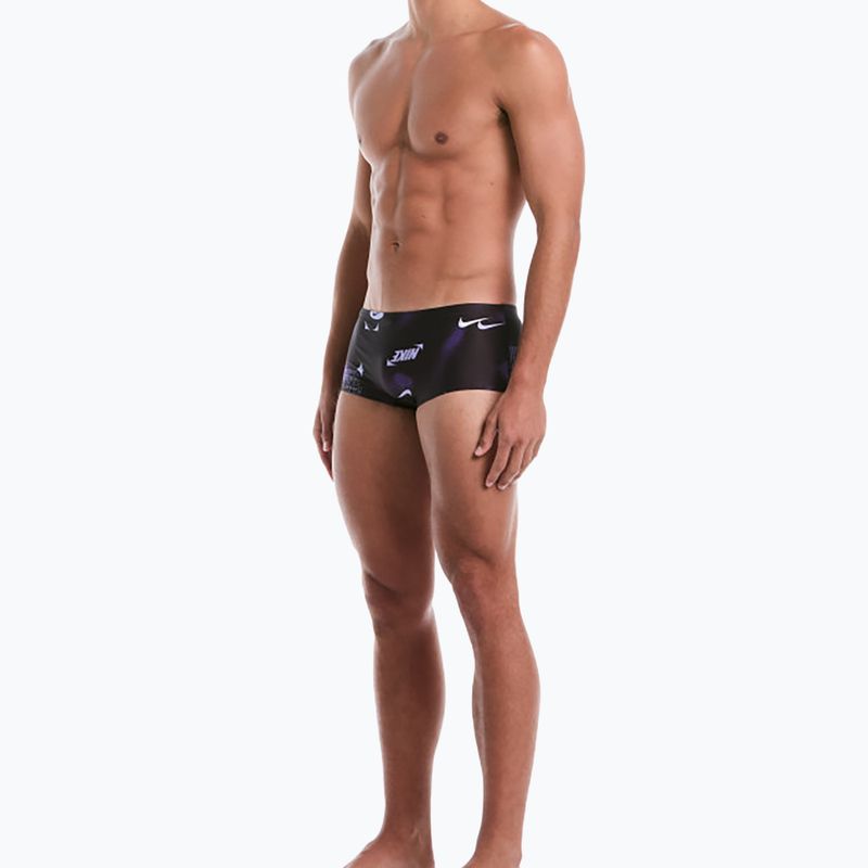 Férfi úszóslip Nike Hydrastrong Square Leg Brief purple 2