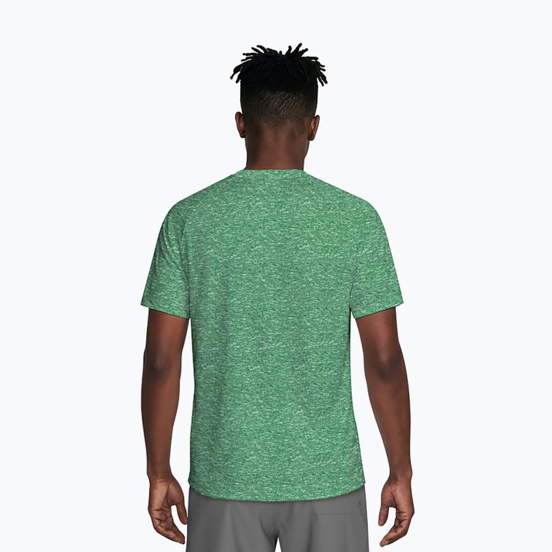 Férfi úszópóló Nike Heather Hydroguard malachite 3