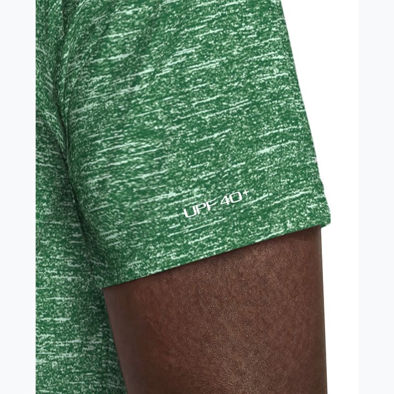 Férfi úszópóló Nike Heather Hydroguard malachite 5