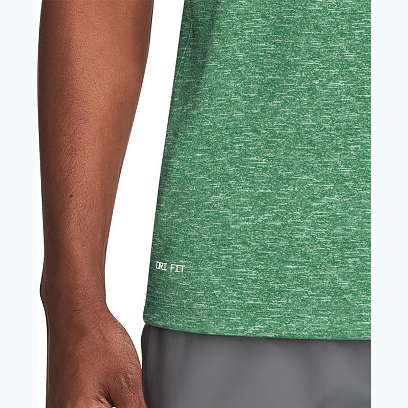 Férfi úszópóló Nike Heather Hydroguard malachite 6