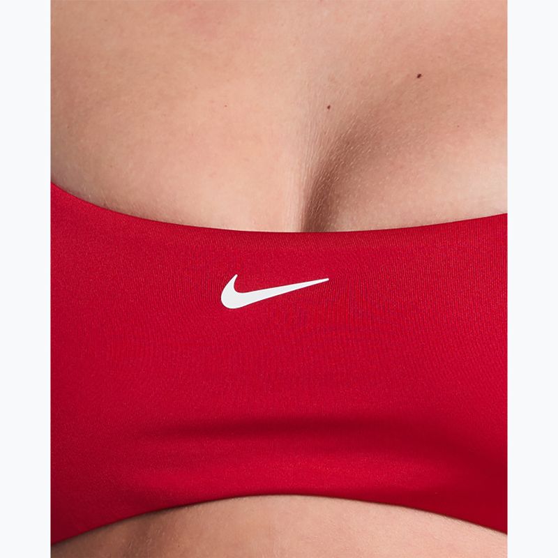 Női kétrészes fürdőruha Nike Essential Bralette Bikini gym red 4
