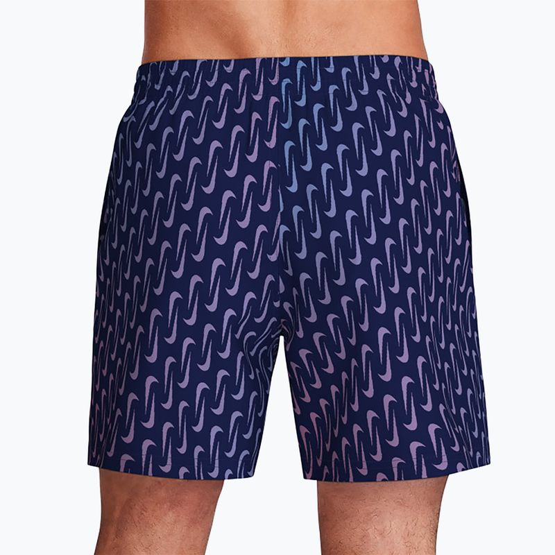 Férfi úszóshortok Nike Breaker Swoosh 5" Volley midnight navy 4