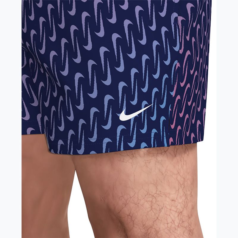 Férfi úszóshortok Nike Breaker Swoosh 5" Volley midnight navy 7