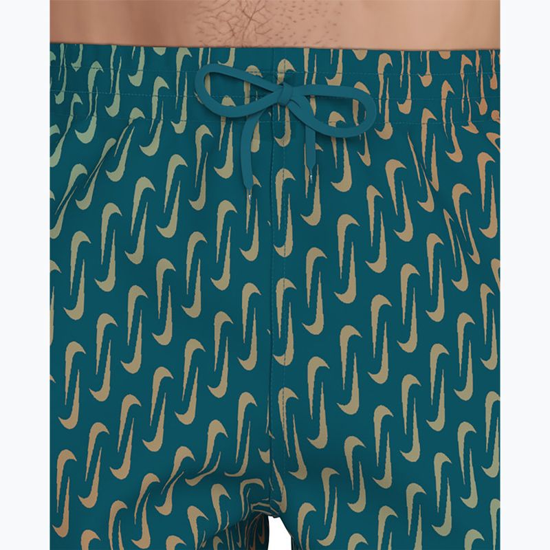 Férfi úszóshortok Nike Breaker Swoosh 5" Volley green abyss 6
