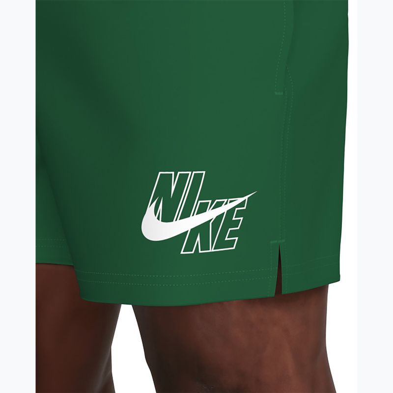 Férfi úszóshortok Nike Lap Logo 5" Volley malachite 7