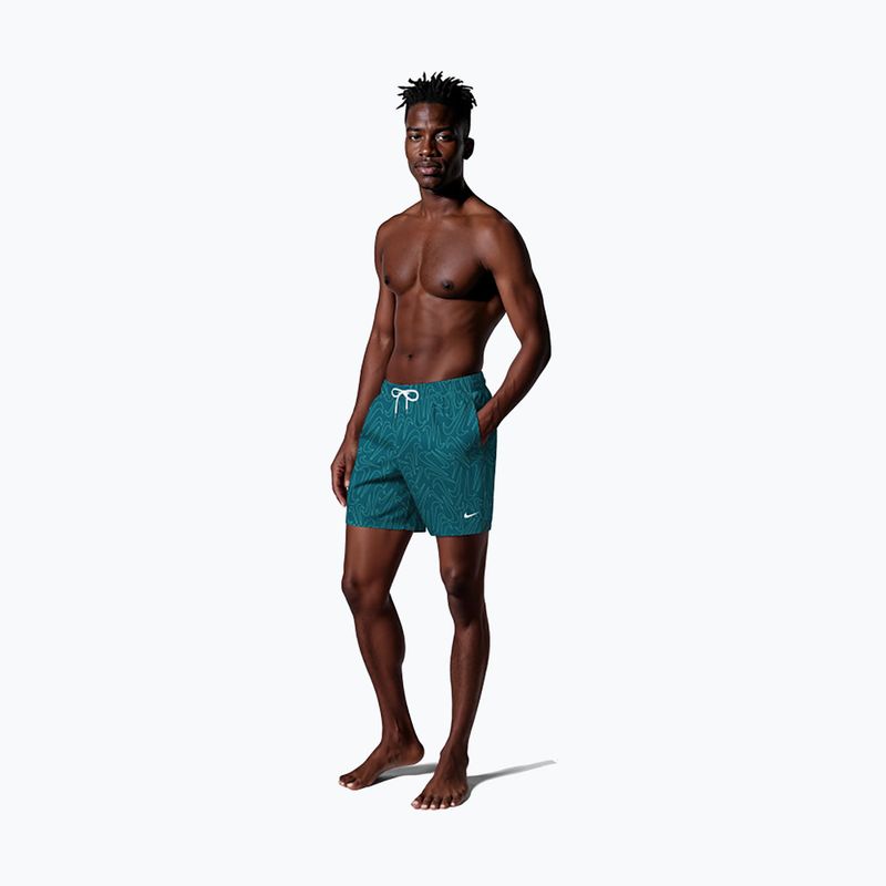 Férfi úszóshortok Nike Breaker Logofetti 5" Volley green abyss 2