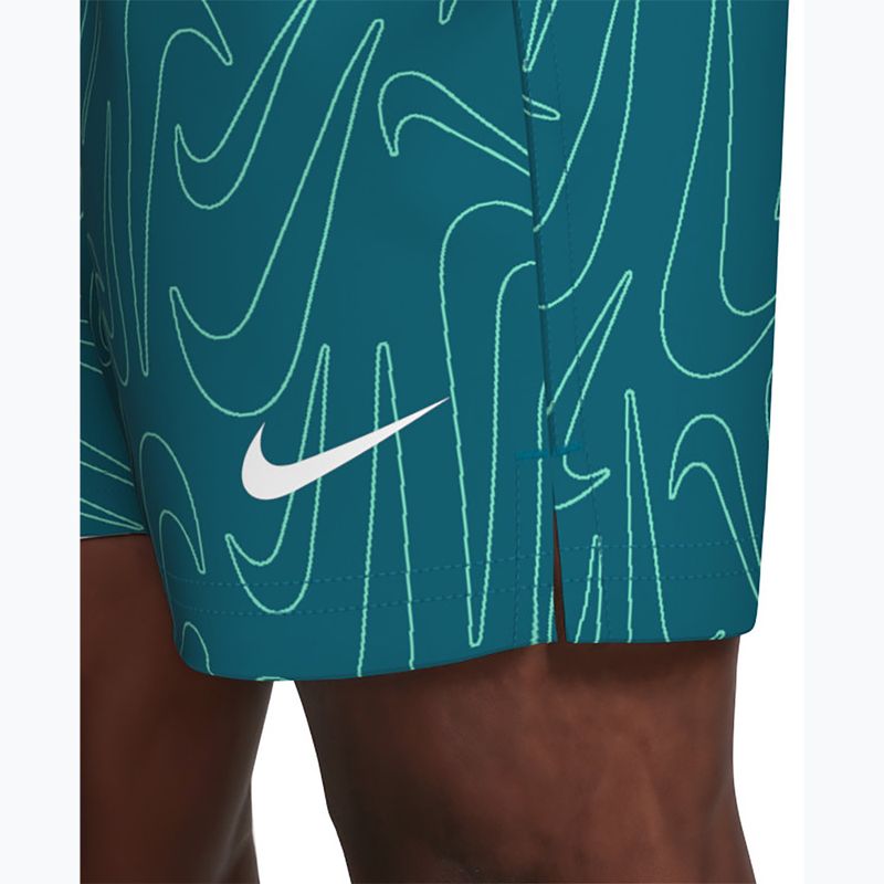 Férfi úszóshortok Nike Breaker Logofetti 5" Volley green abyss 7