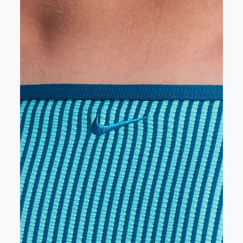 Úszódressz alsó része Nike Ripple Texture Hipster Bikini bleached turquoise 4
