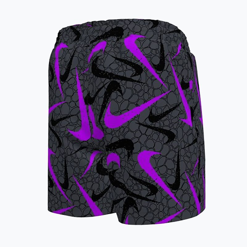 Gyerek fürdőnadrág Nike Breaker Pebble 4" Volley black 2