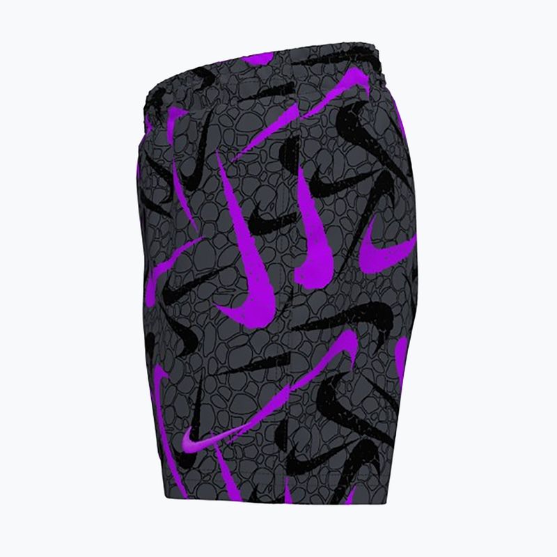 Gyerek fürdőnadrág Nike Breaker Pebble 4" Volley black 3