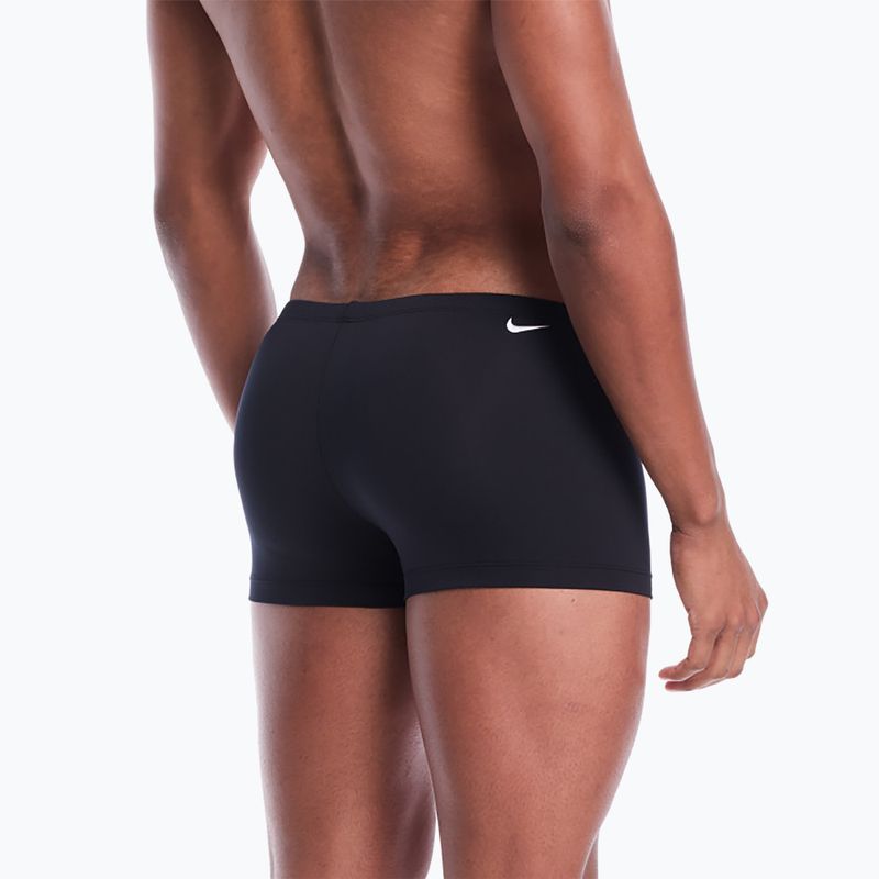 Férfi úszó boxeralsó Nike Logo Graphic Square Leg black 3