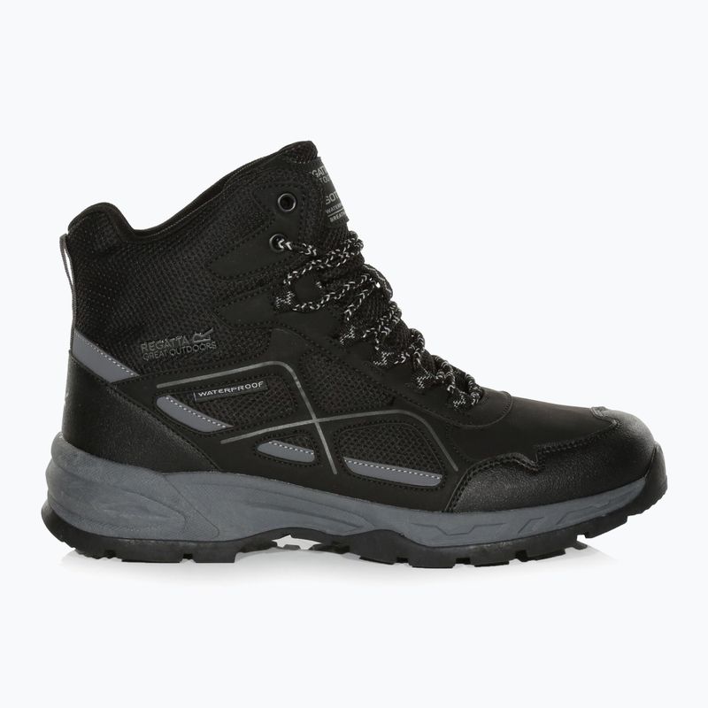 Férfi túracipő REGATTA Vendeavour black/granit 9