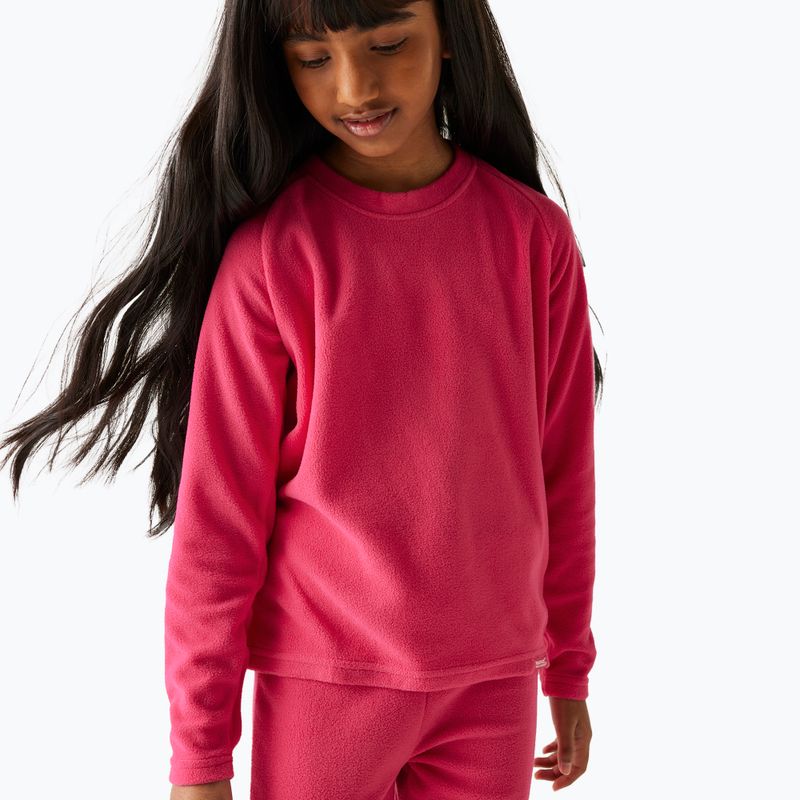 Gyerek termoaktív felső REGATTA Thermal Baselayer pink potion 4
