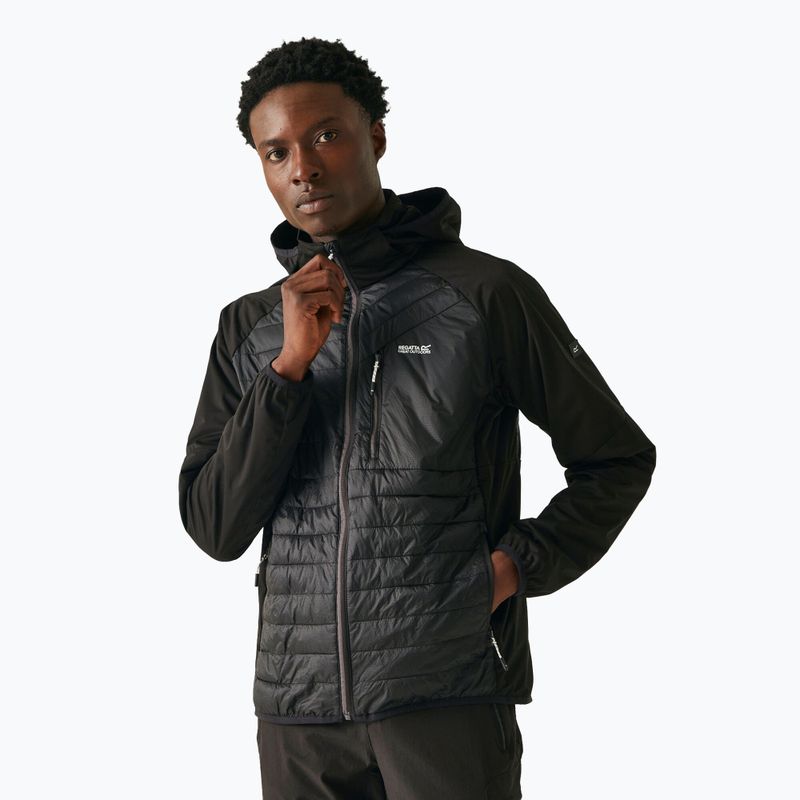 Férfi hibrid dzseki REGATTA Andreson Pro Hybrid black