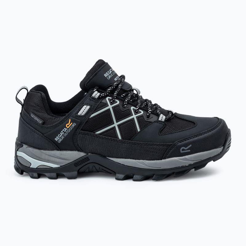 Férfi trekking cipő REGATTA Samaris III Low black/granit 2