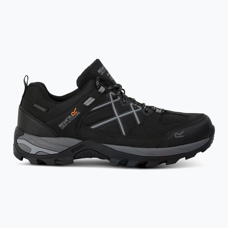 Férfi trekking cipő REGATTA Samaris III Low black/granit 9