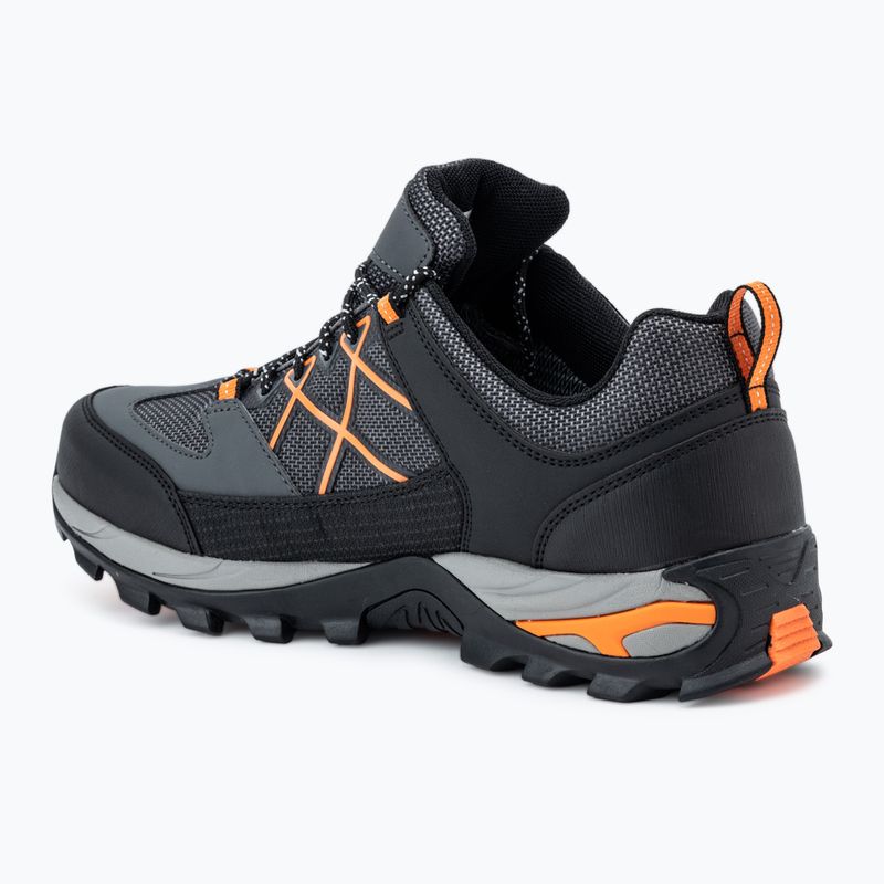 Férfi trekking cipő REGATTA Samaris III Low granite/blaze orange 3