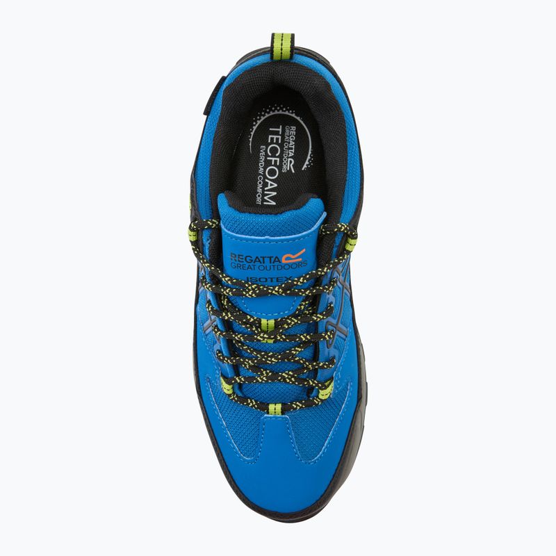 Férfi trekking cipő REGATTA Samaris III Low blue/lime punch 5