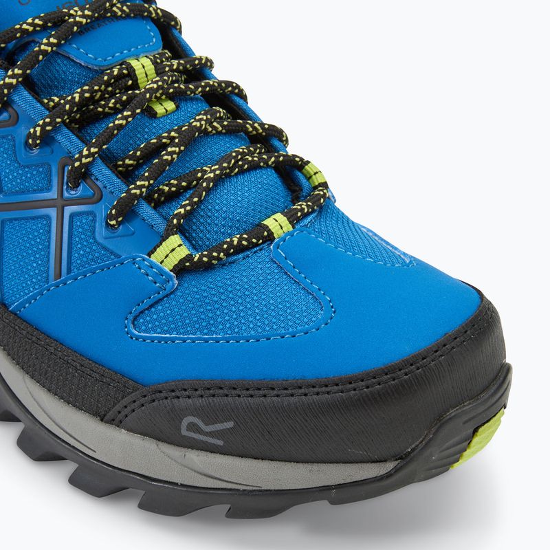 Férfi trekking cipő REGATTA Samaris III Low blue/lime punch 7