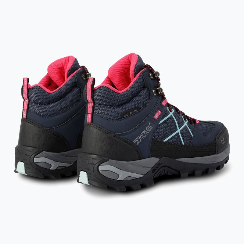 Női trekking cipő REGATTA Samaris III navy/pink 10