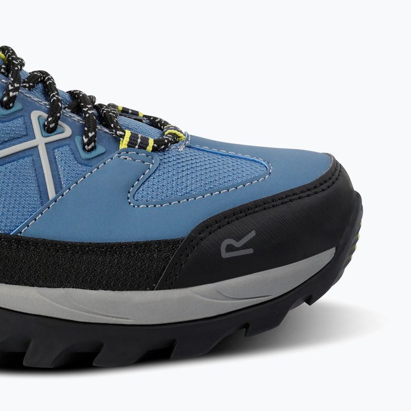 Női trekking cipő REGATTA Samaris III coronet blue/lime punch 14