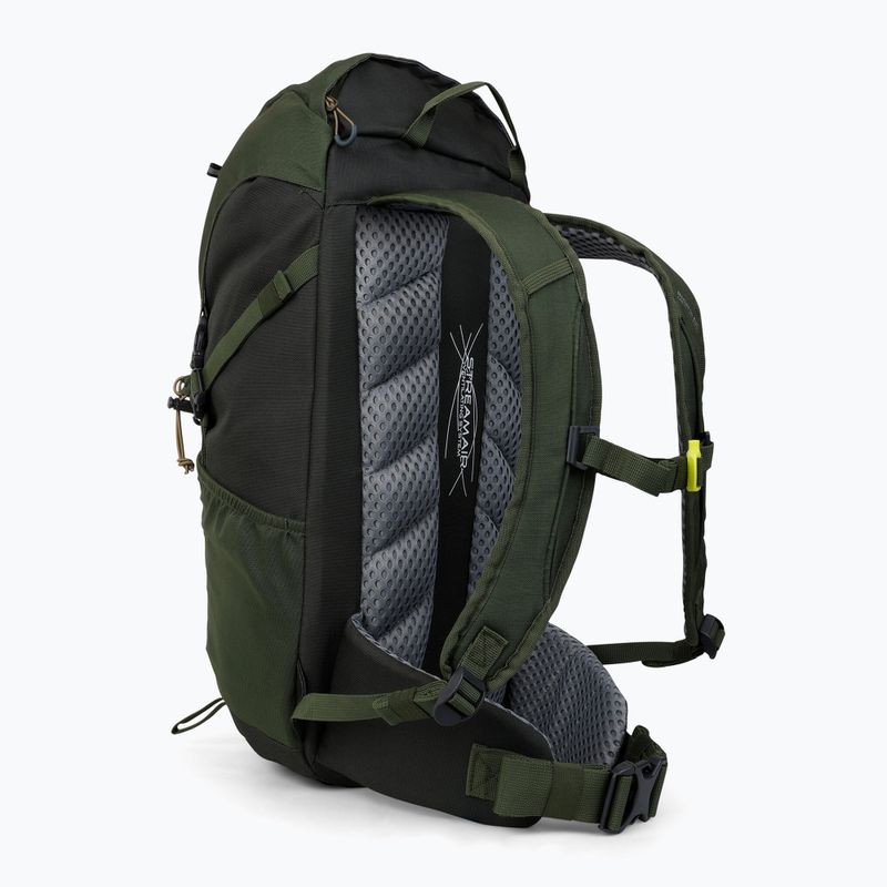 Trekking hátizsák REGATTA Highton V2 35 l dark khaki/four leaf clover 3