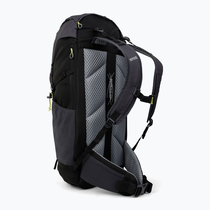 Trekking hátizsák REGATTA Highton V2 65 l black/seal grey 3
