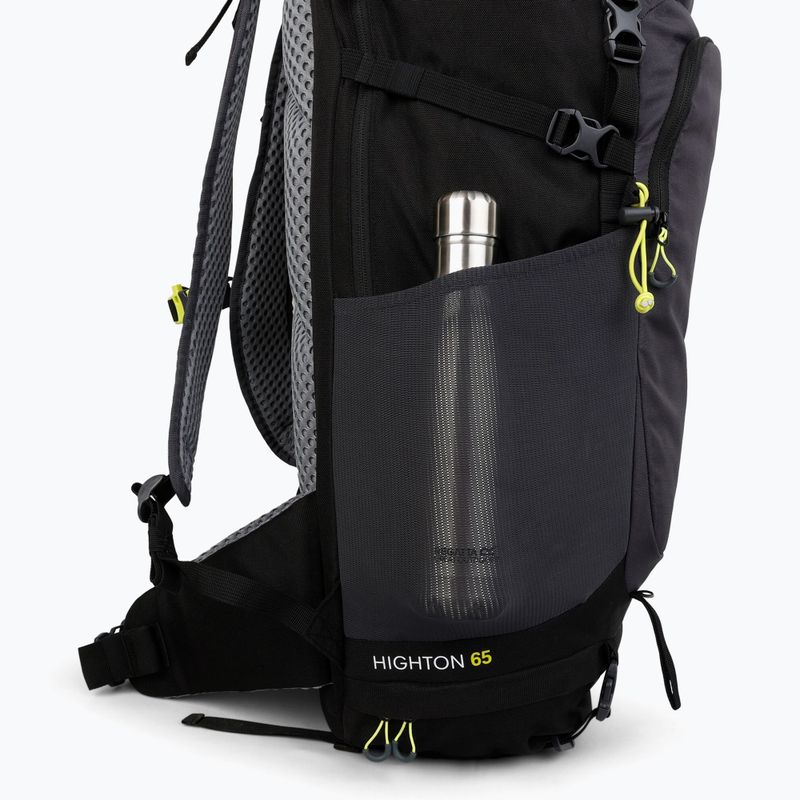Trekking hátizsák REGATTA Highton V2 65 l black/seal grey 7
