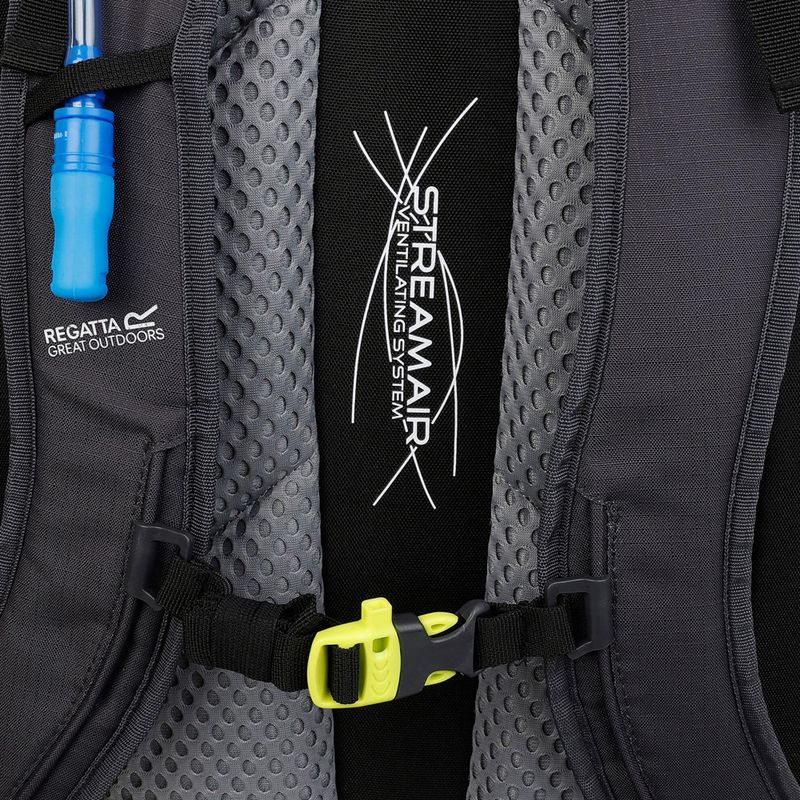 Trekking hátizsák REGATTA Highton V2 65 l black/seal grey 8