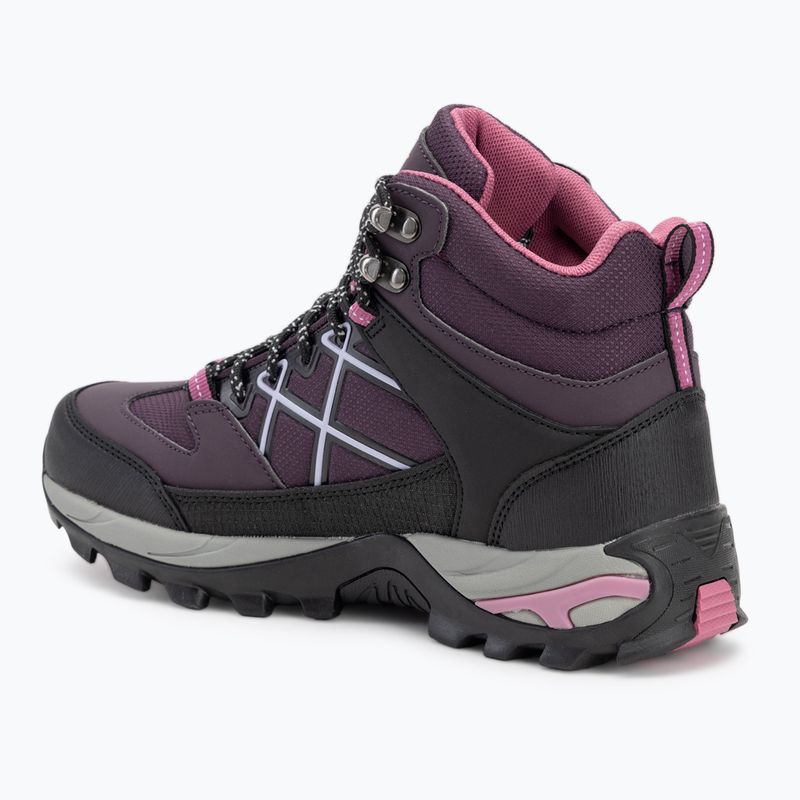 Női trekking cipő REGATTA Samaris III deep plum/red violet 3