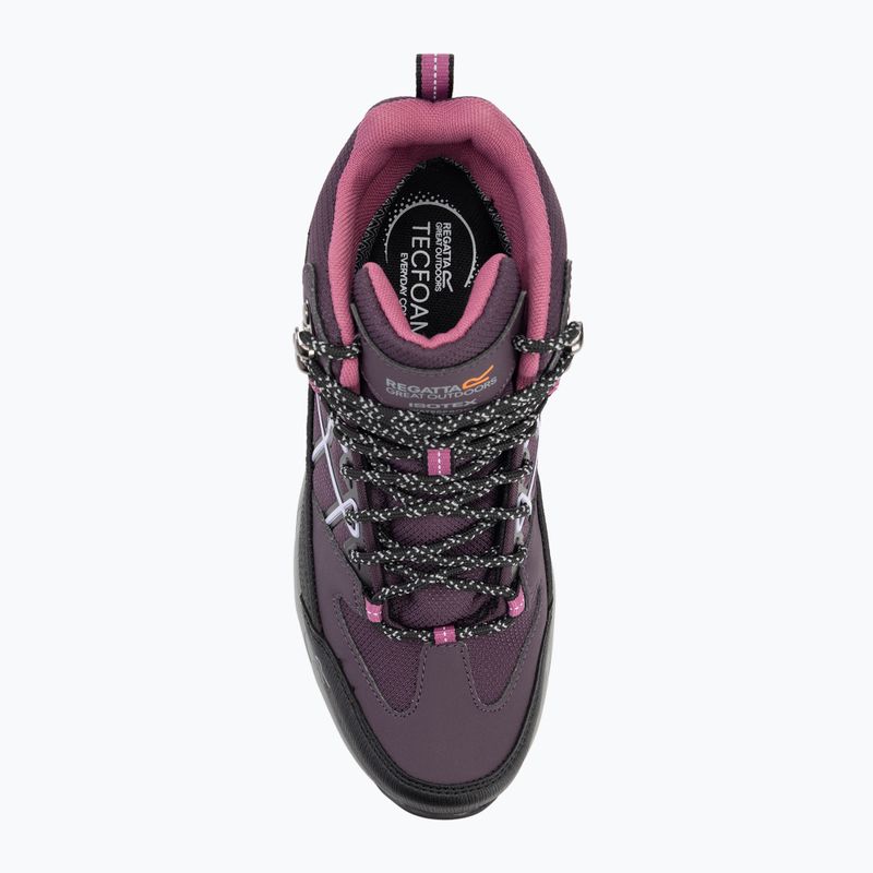 Női trekking cipő REGATTA Samaris III deep plum/red violet 5