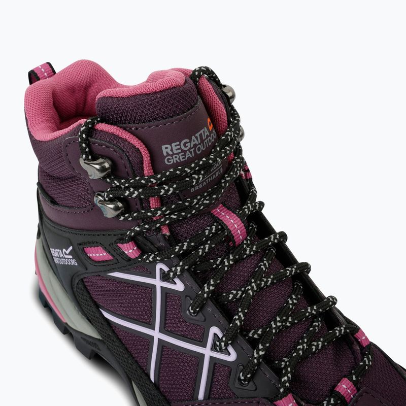 Női trekking cipő REGATTA Samaris III deep plum/red violet 13