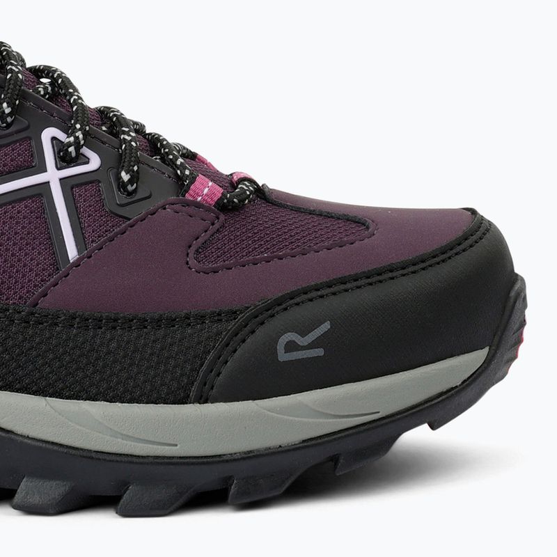 Női trekking cipő REGATTA Samaris III deep plum/red violet 14