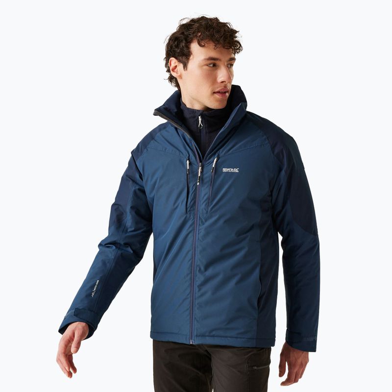 Férfi télikabát REGATTA Winter Calderdale II moonlight denim/navy