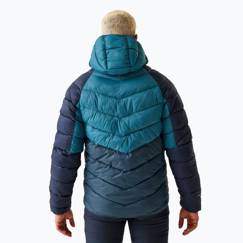 Férfi pehelykabát REGATTA Hooded Dalent moroccan blue/moonlight denim 3