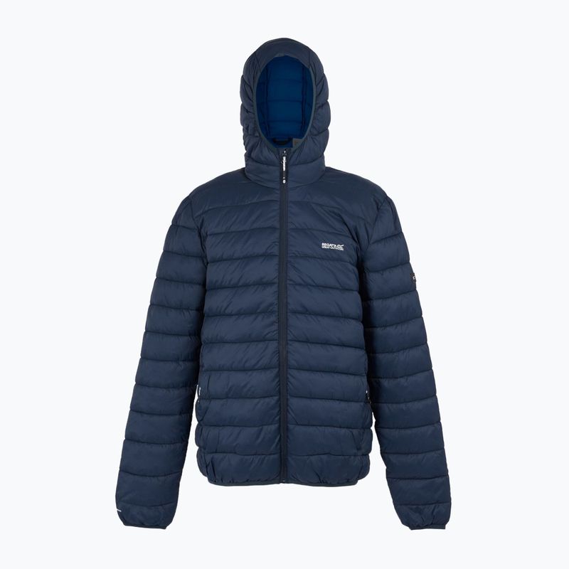 Férfi dzseki REGATTA Hooded Marizion black navy/olympian blue 6