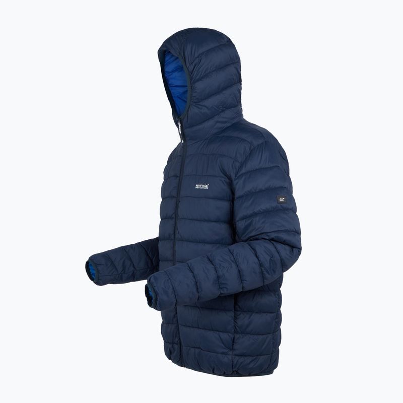 Férfi dzseki REGATTA Hooded Marizion black navy/olympian blue 8